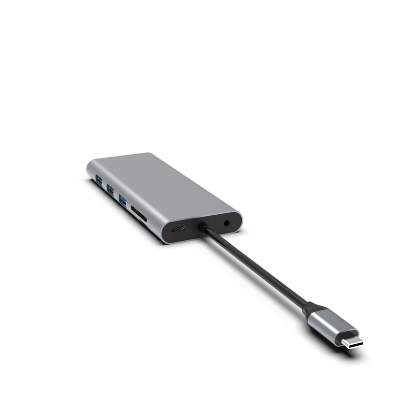 5-in-1 USB C Hub met Ethernet USB A Rj45 Adapter Type C Docking Station MacBook