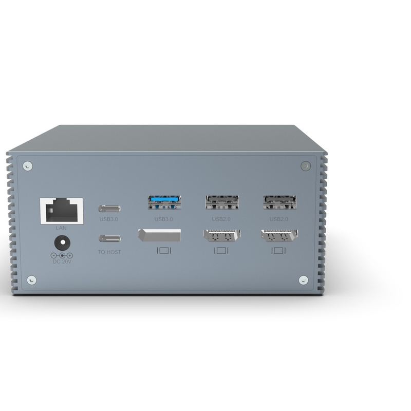 Windows MacOS Macbook Pro USB C Docking Station met eenvoudige plug and play integratie