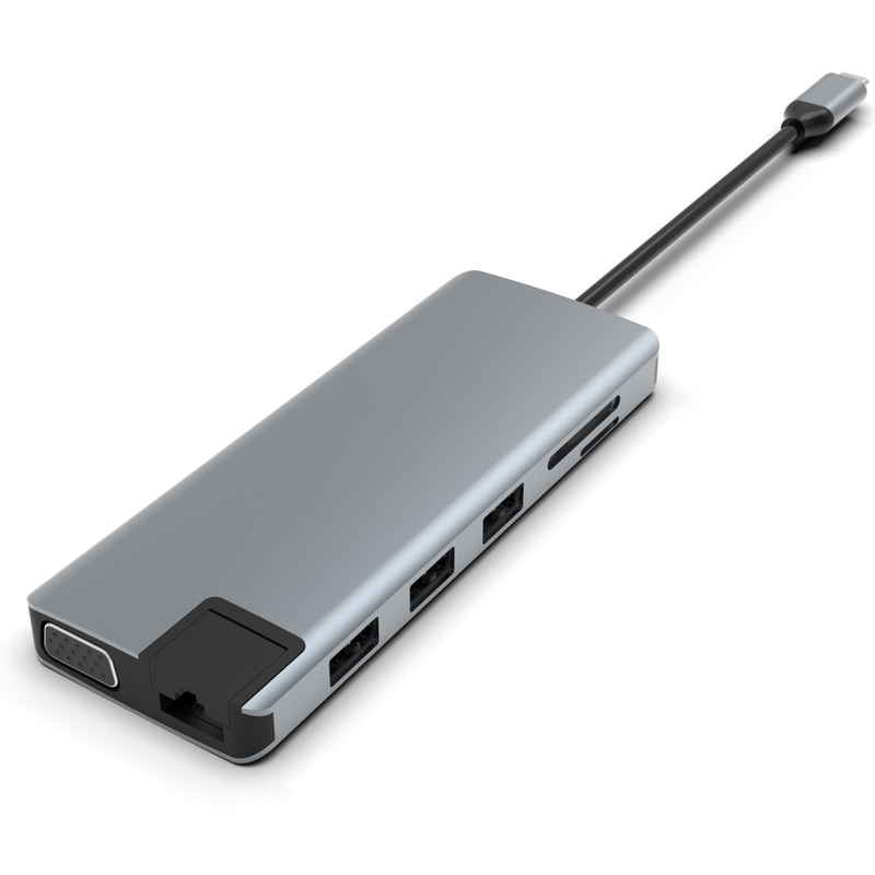 USB C Monitor Adapter USB C Docking Station 3 Monitors USB C Hub Laptop Multiport Adapter Dock Dongle