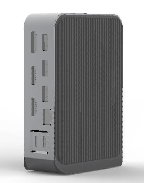 16-in-1 Thunderbolt Displaylink Dock USB Docking Station Dual Monitor Voor MacBook & Windows