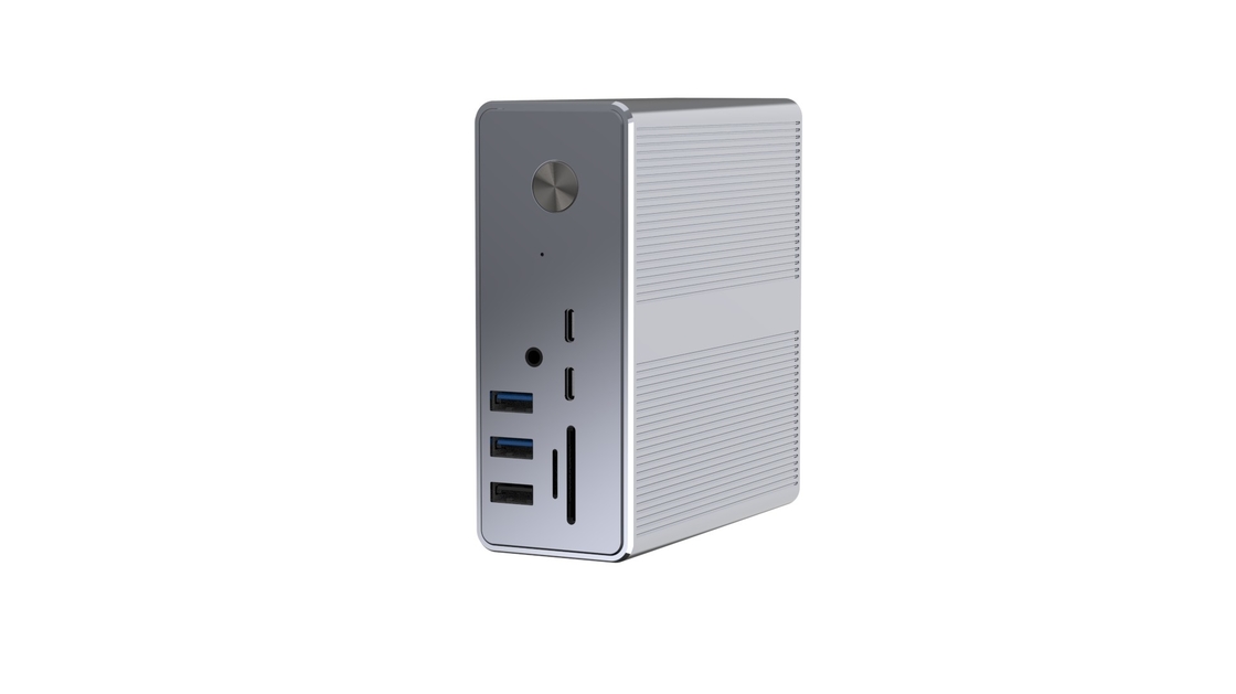 15-in-1 Displayport USB Docking Station Dual Usb C 4k Voor Voor MacBook & Windows