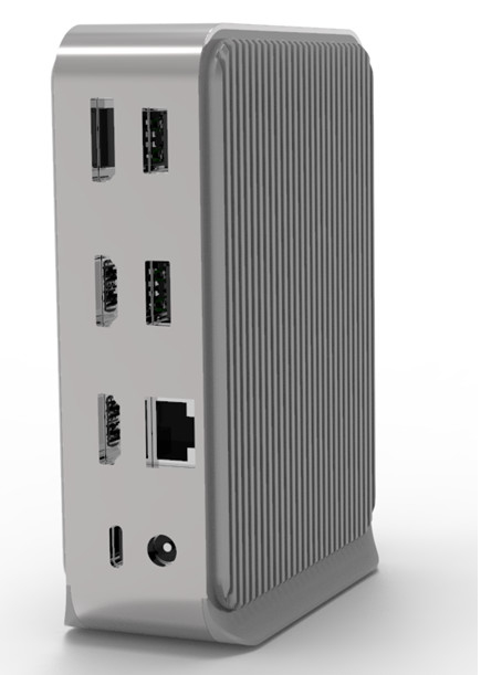14-poort USB-C Docking Station 65w Chromebook Gecertificeerd Triple 4K Monitors 3.5mm Audio Jack Voor Laptops