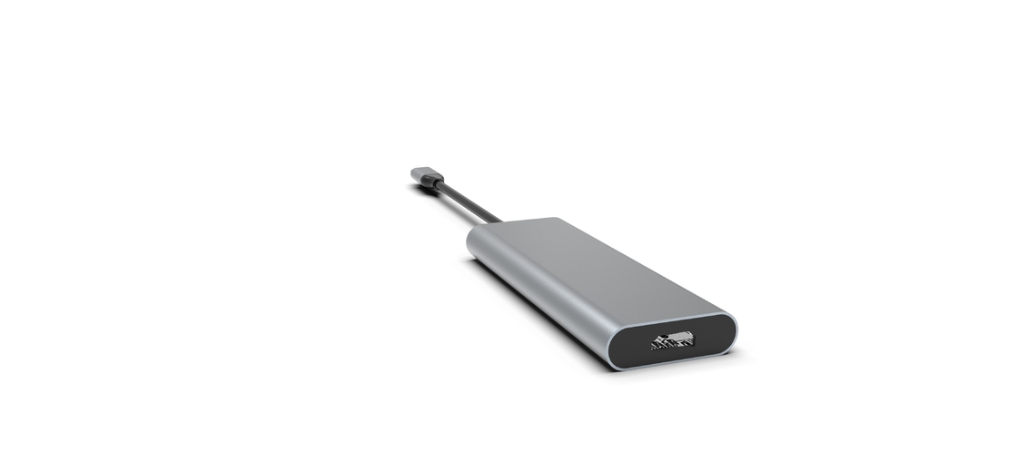 Type C USB C Adapter Multiport Adapter Hub Met Ethernet 4K HDMI 3 USB 3.0 poorten 100W PD Compatibel