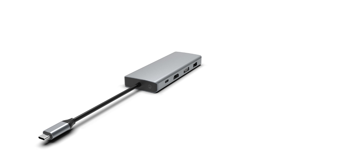 USB C Hub Docking Station Voor MacBook Laptops USB C tot Dual HDMI Monitors Voor Windows USB C Hub Adapter
