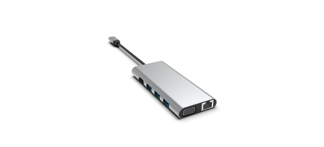 Macbook Usb A Adapter voor Macbook Air 5 In 1 Multi Ports 4K Usb Type C Slim 3.0