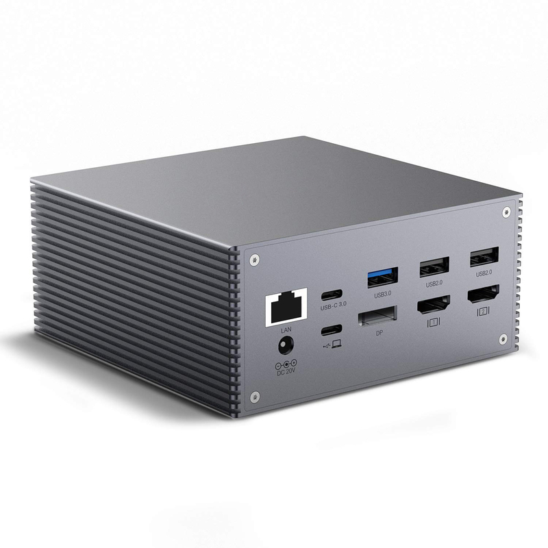 Windows MacOS Macbook Pro USB C Docking Station met eenvoudige plug and play integratie
