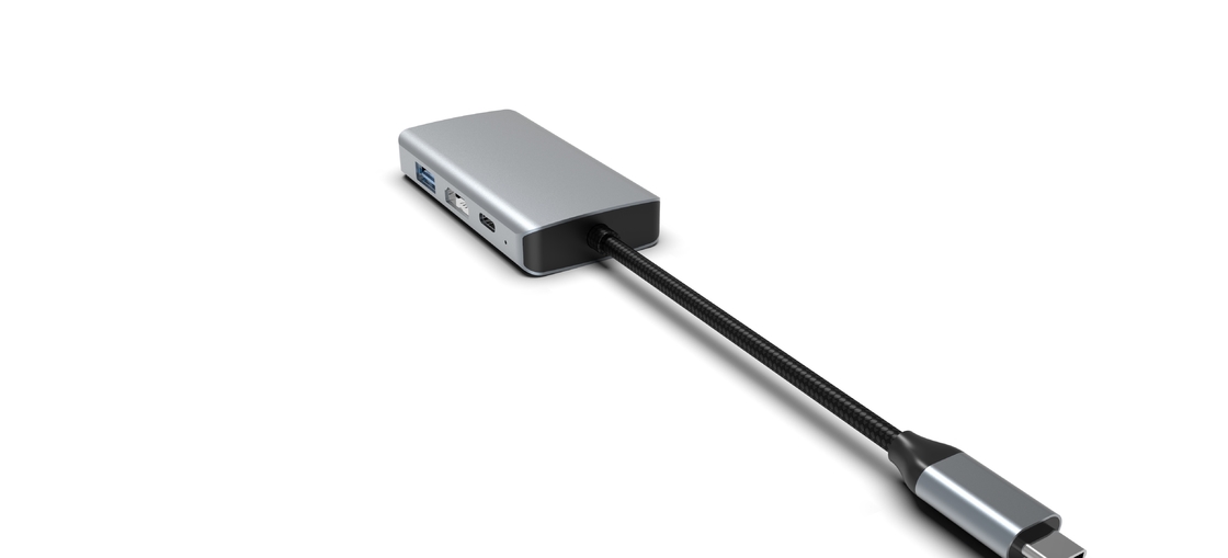 All in one HDD 4 in 1 Usb C 4 in 1 Multiport Adapter Hub Expansion Laptop Docking Station Type C tot HDMI USB 3.0 PD