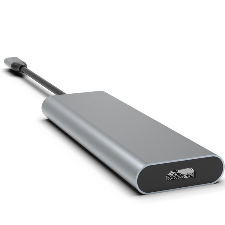 High Speed USB-C Hub adapter met USB 3.0 HDMI PD Charging Custom Logo