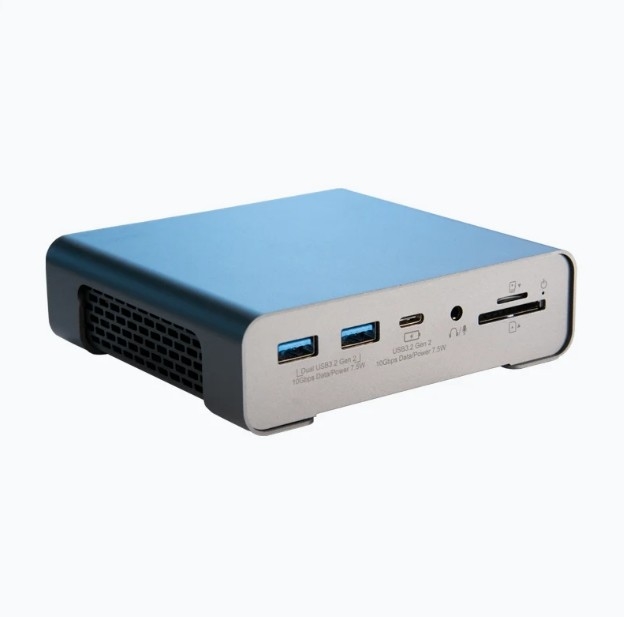 Hdmi 4K Triple Monitor Docking Station USB C met Ethernet-poort Voor Macbook Air Laptop