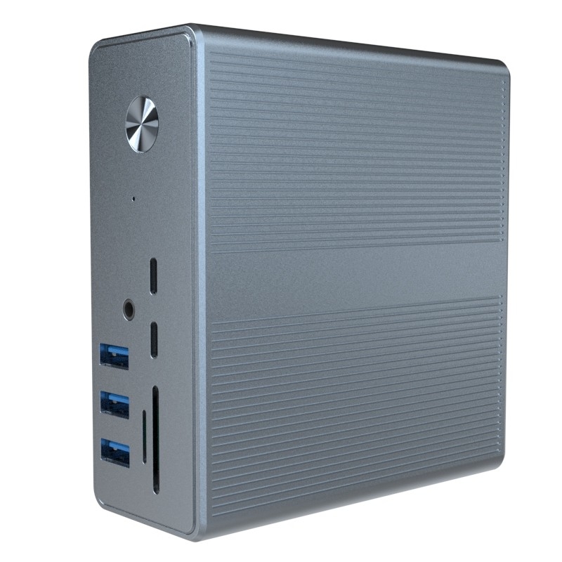 18 In 1 Thunderbolt 3 Dual Monitor Docking Station HDMI Mac Voor USB C Laptop Docking Station Universele