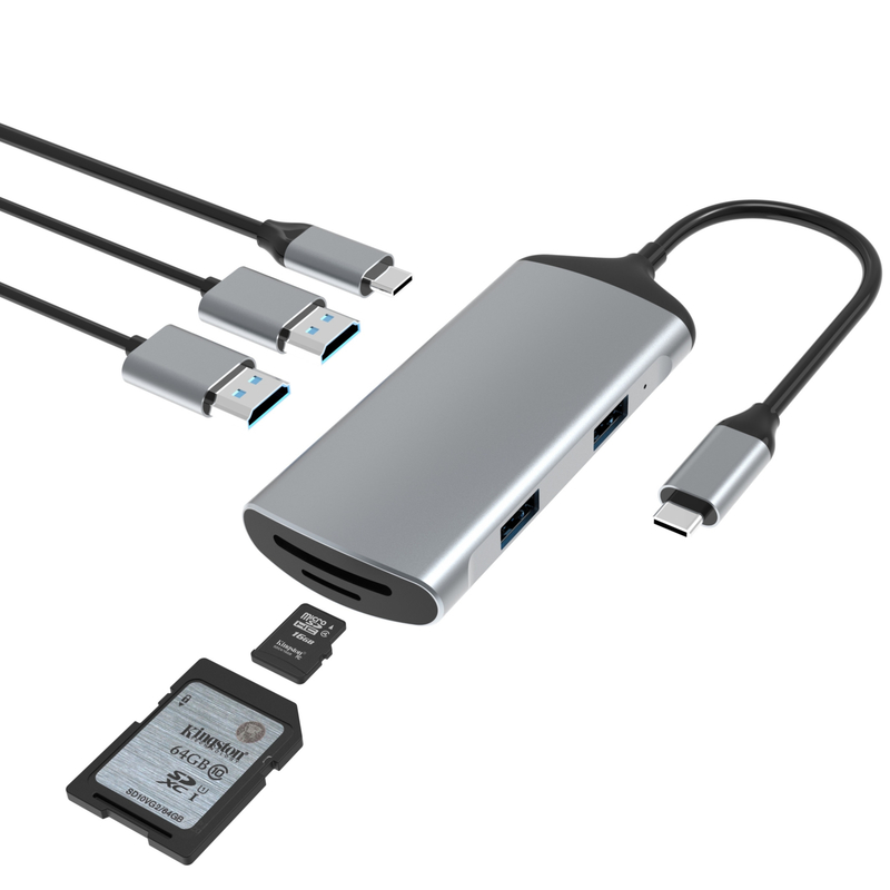 Kaartlezer USB 3.0 High Speed To SD Micro SD Kaart Adapter Geheugenkaartlezer iPhone 15