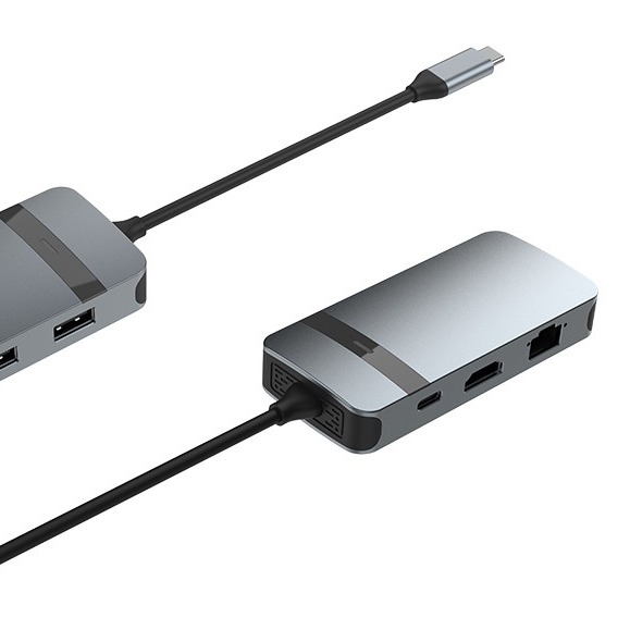 4 IN 1HDMI USB UP Usb C Adapter voor Laptop Power Verbeterde Audio Connectiviteit