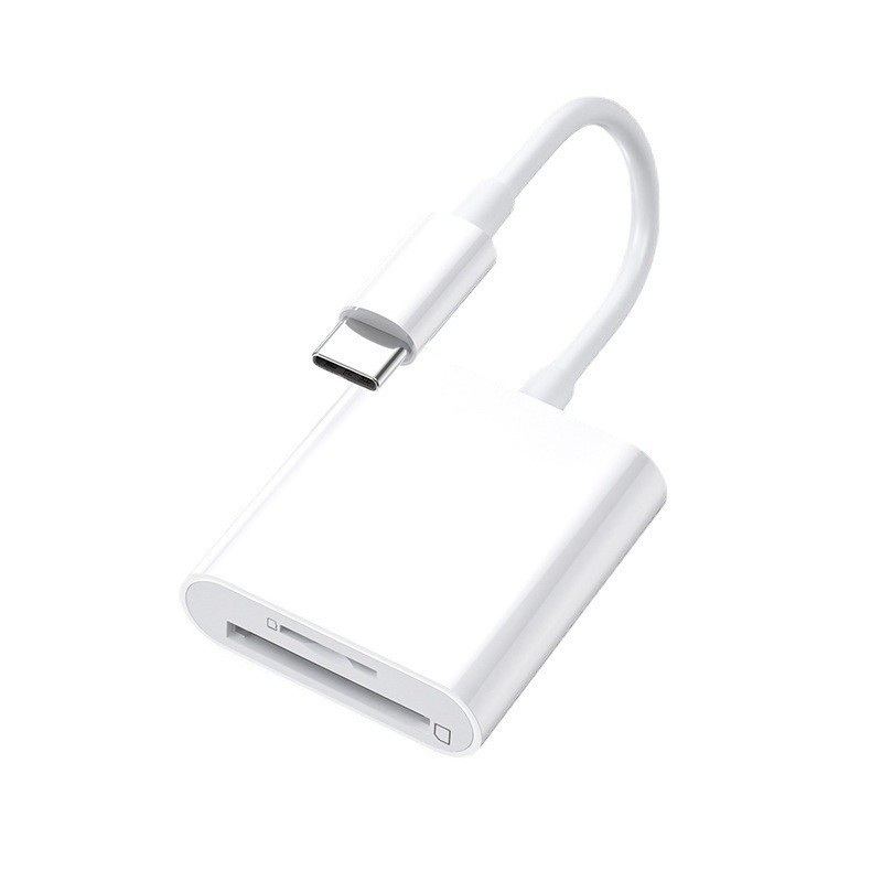 Apple Extern USB C naar SD-kaartlezer Type C Kaartlezer Camera Kaartlezer Geheugenkaartlezer Adapter