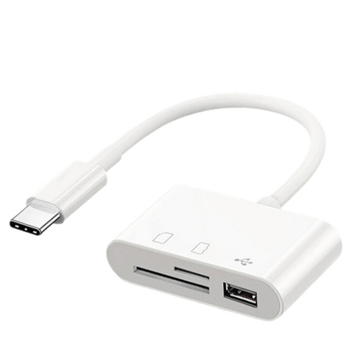 Geheugenkaartlezer voor Android Computer Phone USB Camera Adapter Plug And Play SD Kaart Adapter iPad