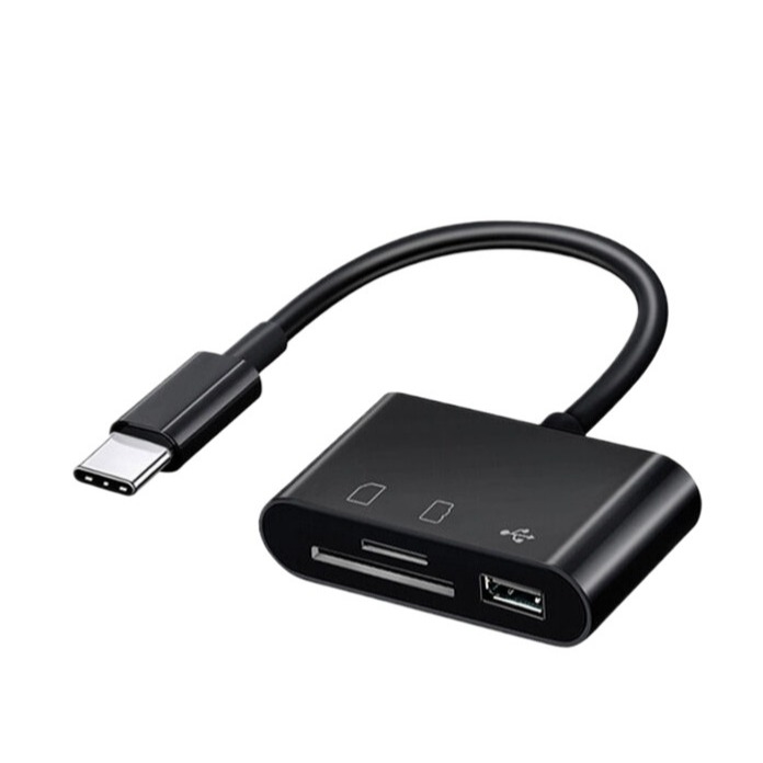 Geheugenkaartlezer voor Android Computer Phone USB Camera Adapter Plug And Play SD Kaart Adapter iPad