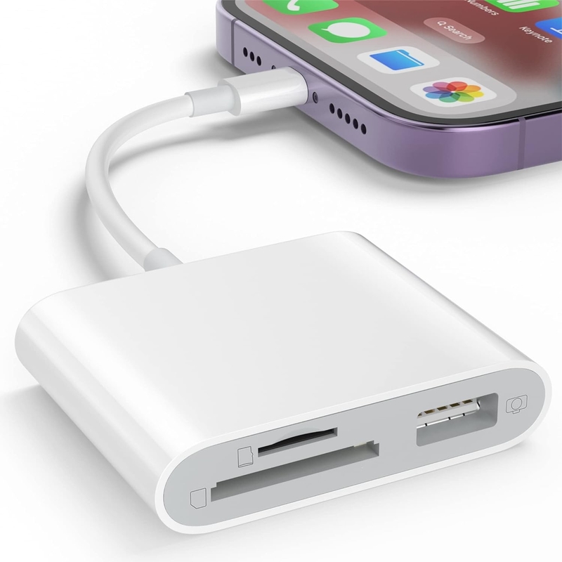 3-slot USB Type C tot kaartadapter Compact Flash Micro SD kaartlezer Voor MacBook Pro