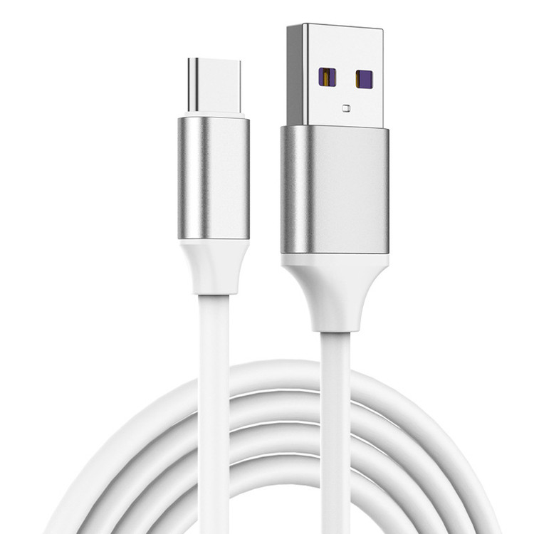 3m 2m Witte USB A naar USB C snellaadkabel Kabels compatibel met Samsung Galaxy