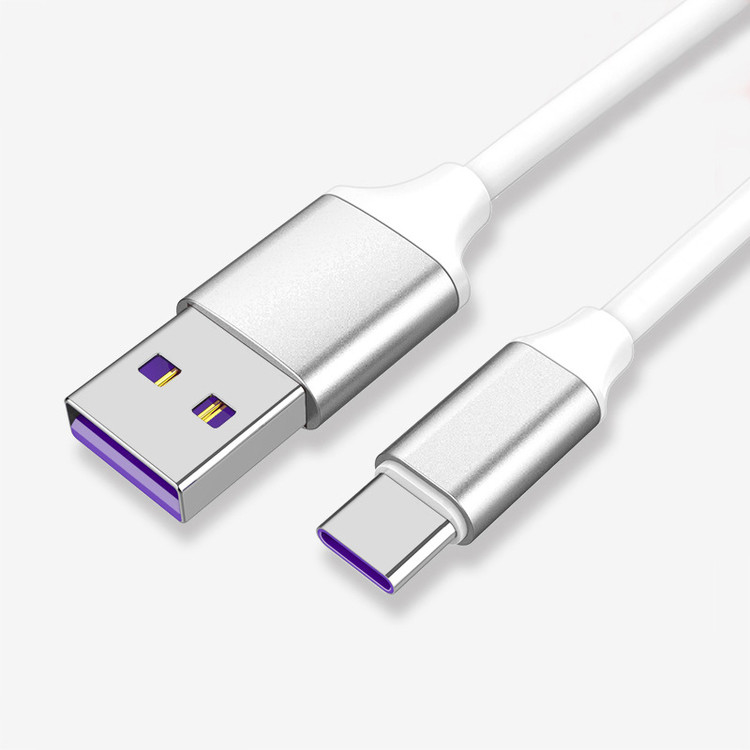 3m 2m Witte USB A naar USB C snellaadkabel Kabels compatibel met Samsung Galaxy