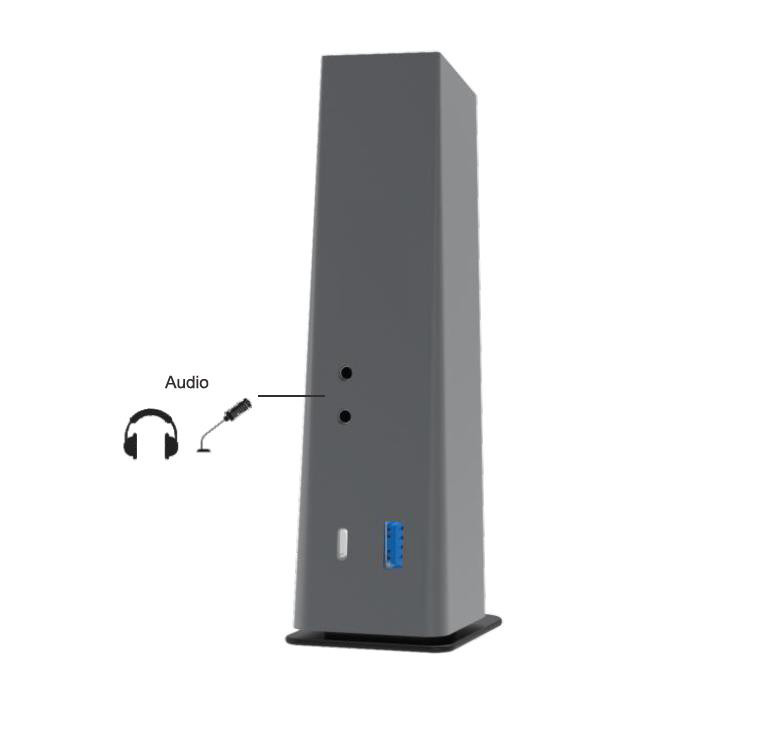 USB-C 4k Hdmi Docking Station met stroomtoevoer USB Type-C 4K Ethernet RJ45 Docking Station