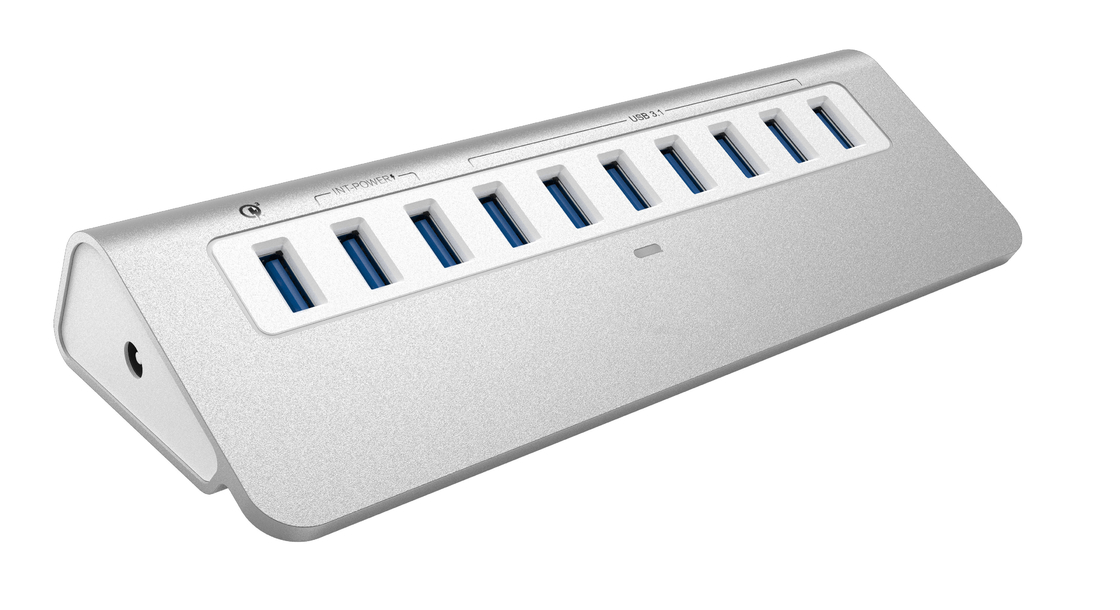 10 in 1 USB C HUB 2.0-4.0 Type C HUB Multi Splitter OTG Adapter USB Power Adapter Voor Macbook