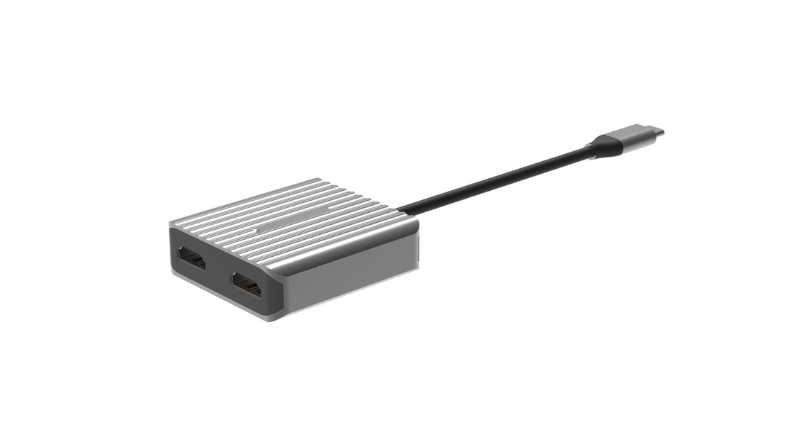 High Speed HDMI naar USB A Adapter USB 2 HDMI 8K 4K Dual Mirror Draagbaar