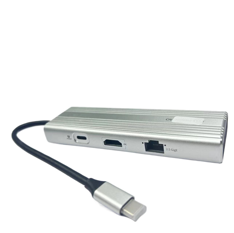 5 poorten 5 in 1 USB C Hub Docking Station USB-C TO HDMI USB A 3.0 PD 100W