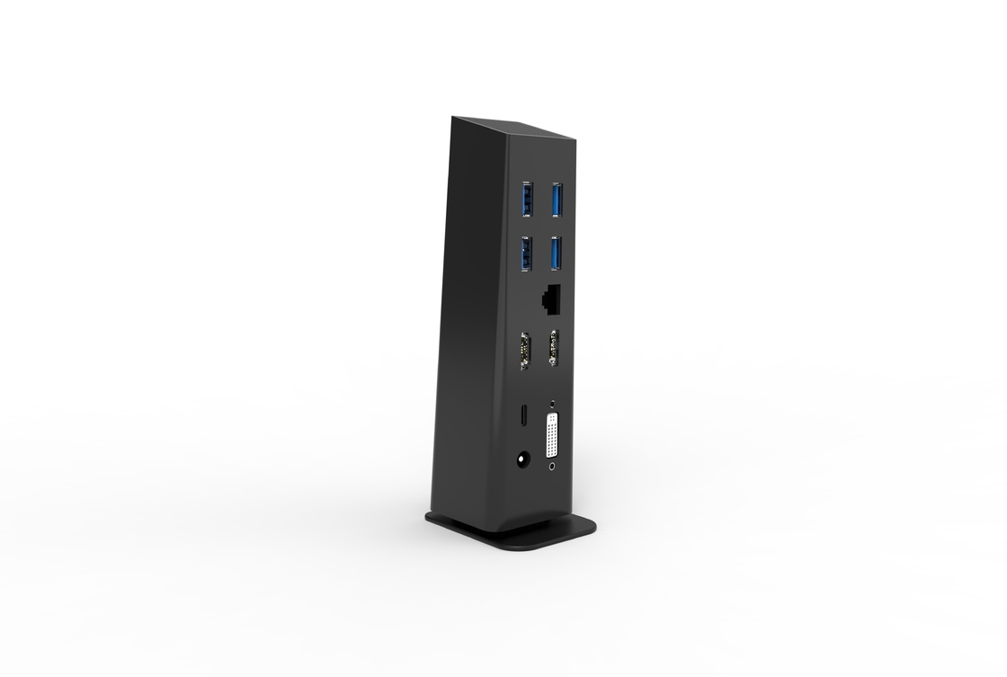 Thunderbolt Portable Docking Station Voor Laptop Computer Geïntegreerde kabel USB3.0 Hub Docking Station