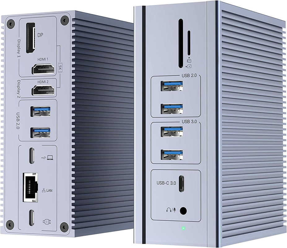 Compact Design USB-C Multiport Docking De ultieme oplossing voor Chrome OS gebruikers