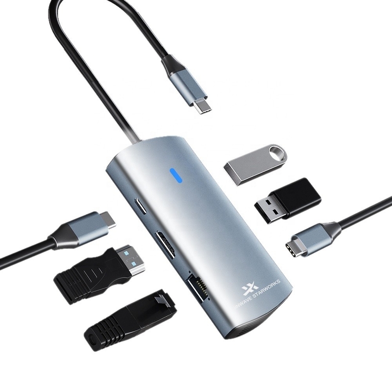 Ervaar naadloze verbinding met onze USB C Hub en USB Type-C compatibiliteit