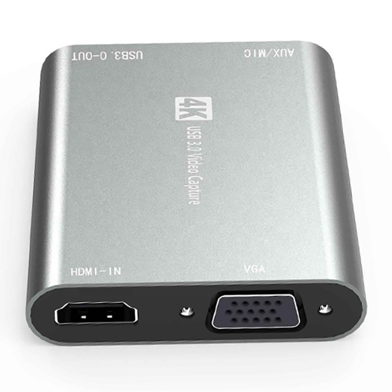 USB 3.0 HDMI Video Capture DVR Card Box met microfoon VGA Loop Out voor computercamera Xbox