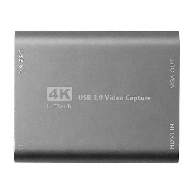 USB 3.0 HDMI Video Capture DVR Card Box met microfoon VGA Loop Out voor computercamera Xbox
