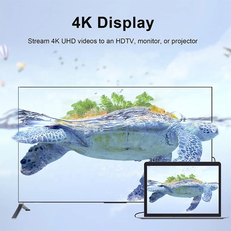 USB C Type C 4K 30Hz HDMI USB 3.0 TF SD Adapter Hub Docking Station voor Macbook Pro