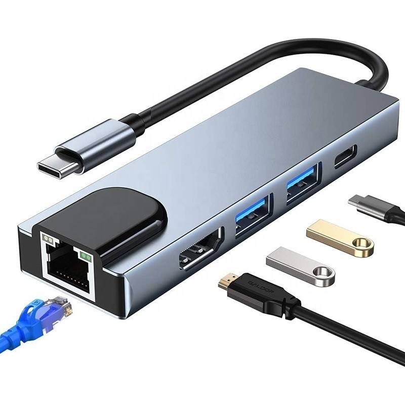 USB C Adapter 13 in 1 4K HDMI Hub Type C naar HDMI 4K USB 3.0 2.0 PD Charging Converter