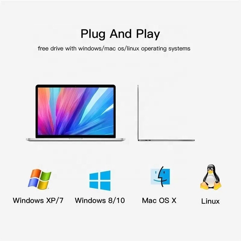 Type C-interface 4 in 1 14 poorten Hub Type-C OTG naar USB 3.0 2.0 Adapter Aluminiumlegering