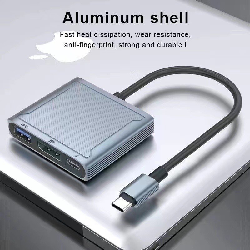 USB C Hub met HDMI en Displayport, 13 in 1 USB C naar Displayport Hub met 100W PD