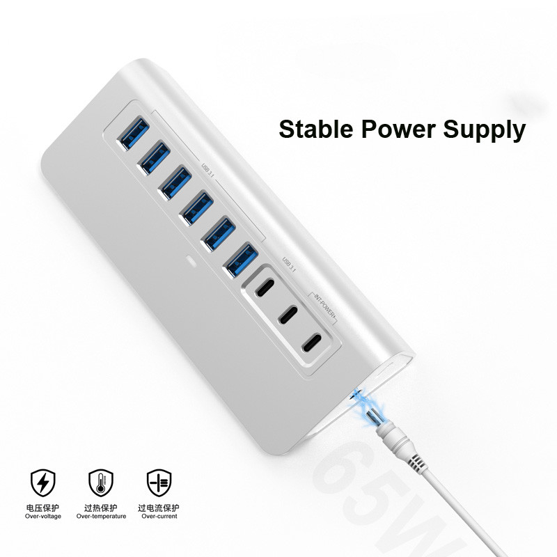 2500 Mbps Supersnelheid 2.5G USB 3.0 Network Card Adapter met 2.5G Gigabit Ethernet