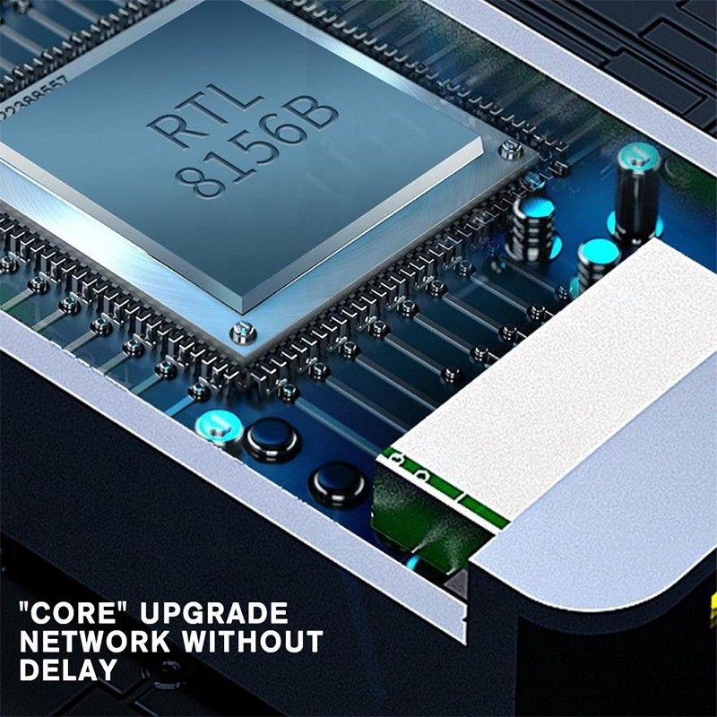 2 in 1 Aluminium USB 3.0 Type C Ethernet Adapter voor snelle en stabiele netwerkverbinding