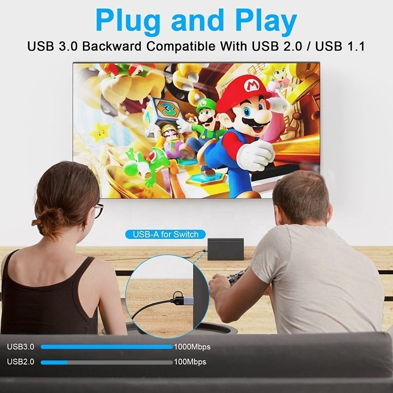 USB-C Type-C naar RJ45 Ethernet Gigabit Lan Adapter voor Laptops in hoge vraag