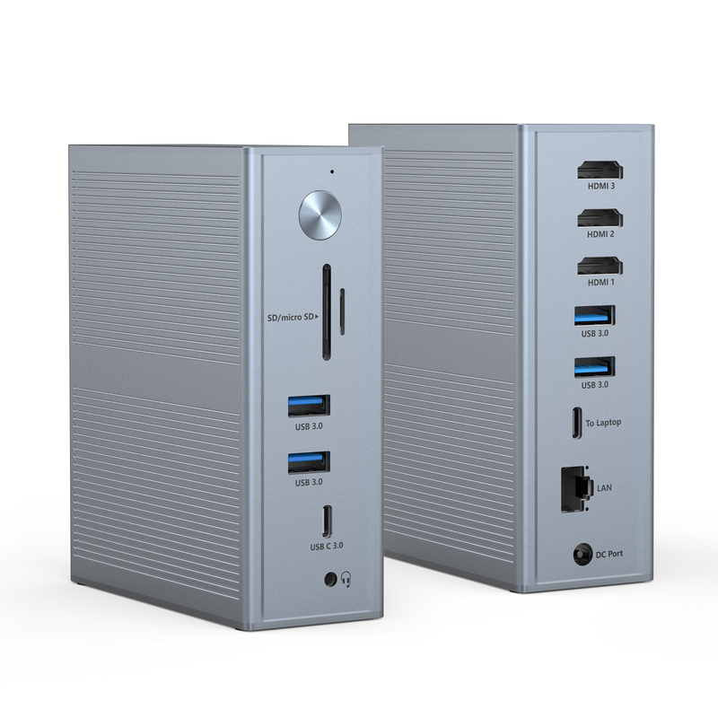 Subosen Power Supply USB-C PD 100W USB-C Docking Station voor Snelle en Soepele Apparaatcompatibiliteit