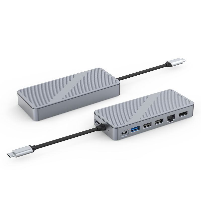USB-C Docking Station USB 3.0 1G Ethernet 4K HDMI voor USB C Apparaten Compatibiliteit