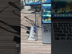 9-in-1 USB-C hub mini-dockingstation