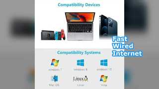 Gigabit Ethernet-adapter USB 3.0 Snel Stabiel